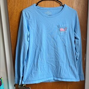 Vineyard VinesLight Blue Long Sleeve Tee